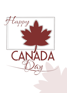 Happy Canada Day...