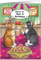 Beer Birthday Cats ...