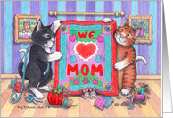 Cats & Mother's Day...