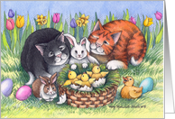 Easter Brunch Cats...