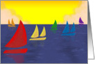 Rainbow Boats card