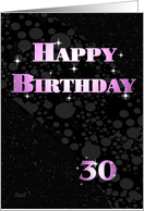 Sparkle Birthday: 30