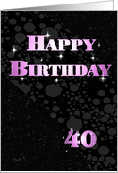 Sparkle Birthday: 40