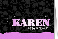 Birthday: Karen Pink...