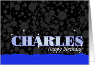 Birthday: Charles...