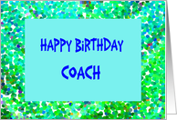Birthday for Coach,...