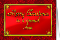 Merry Christmas Son...