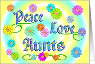 Aunt Flowers Peace...
