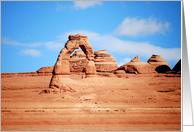 Delicate Arch, Arches National Park, Utah card