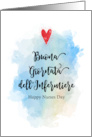 Buona Giornata Dell’infermier Italian Nurses Day card