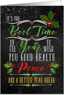 Good Health Peace...