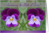 Announcing the Birth...