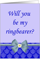 Ring Bearer request,...