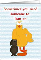 Someone to Lean on,...