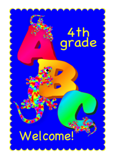 Welcome to 4th Grade...