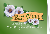 Best Mom Award From...