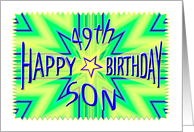 Son 49th Birthday...
