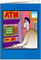 ATM machine- PIN...