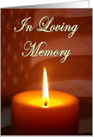 In loving memory lit...