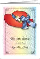 Invitation to Join Red Hat Club card