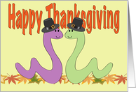 Thanksgiving, Snakes...