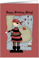 Pirate Birthday Card