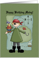 Pirate Birthday Card