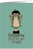 Grandma, you're an...