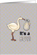 It's A Boy, Stork...