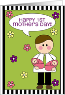 happy 1st mother's...