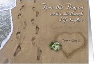 Wedding Footprints...