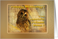 Birthday Boss Owl...