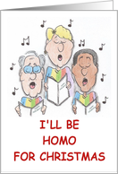I'Ll Be Homo For...