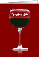 Red Wine 60th Happy...