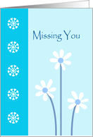 Missing You Card...