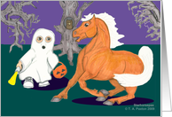 Ghost spooks Pony...