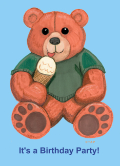 Ice Cream Teddy Bear...
