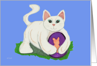 Easter Cat and Egg
