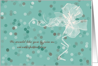 Wedding Invite Teal...