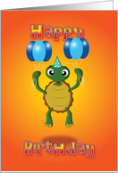 tortoise - balloons
