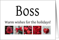 Boss - Red Collage...