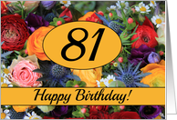 81st Happy Birthday...