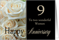 9th Anniversary, two...