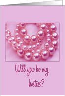 pink pearls Will you...