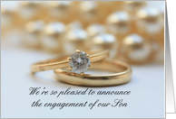engagement of son...