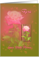 Birthday - Rose June...
