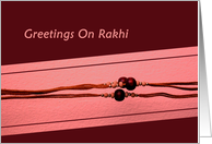 Greetings on Rakhi...