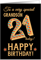 For Grandson 21st...