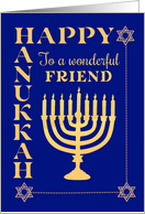 For Friend Hanukkah...