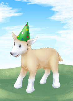 Birthday Sheep
